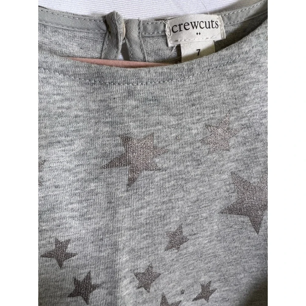 Crewcuts‎ J Crew Girls Sweatshirt Dress Grey Size 7